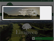 Tablet Screenshot of elmgreengolfclub.ie